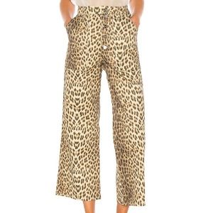 Revolve Capulet Lottie Leopard Cheetah Jeans Pants